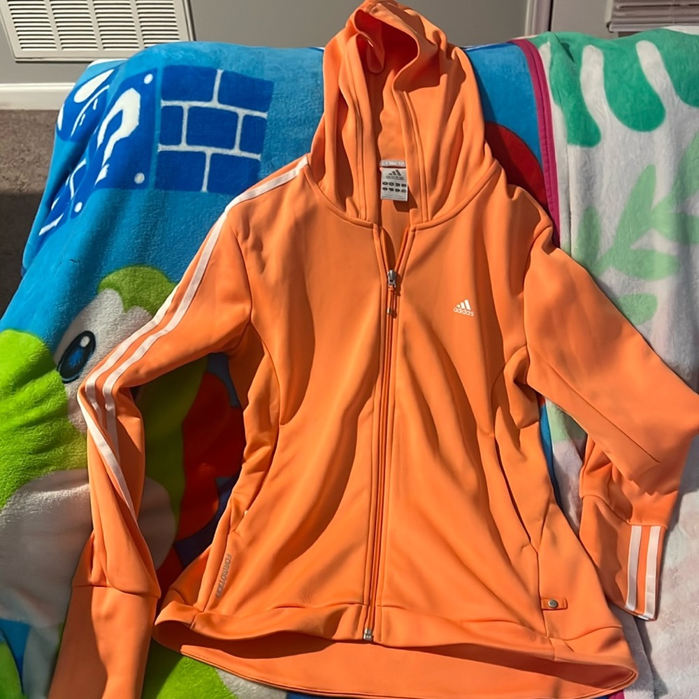 Adidas Orange Jacket